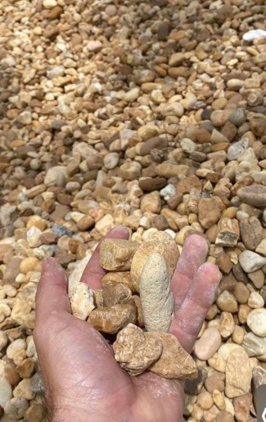 These smooth, rounded stones are ideal for garden beds, walkways, patios, and as decorative accents around ponds or fountains. Perfect for erosion control and drainage areas, Brown River Rock is durable, low-maintenance, and versatile, giving any landscape design a polished, natural look.