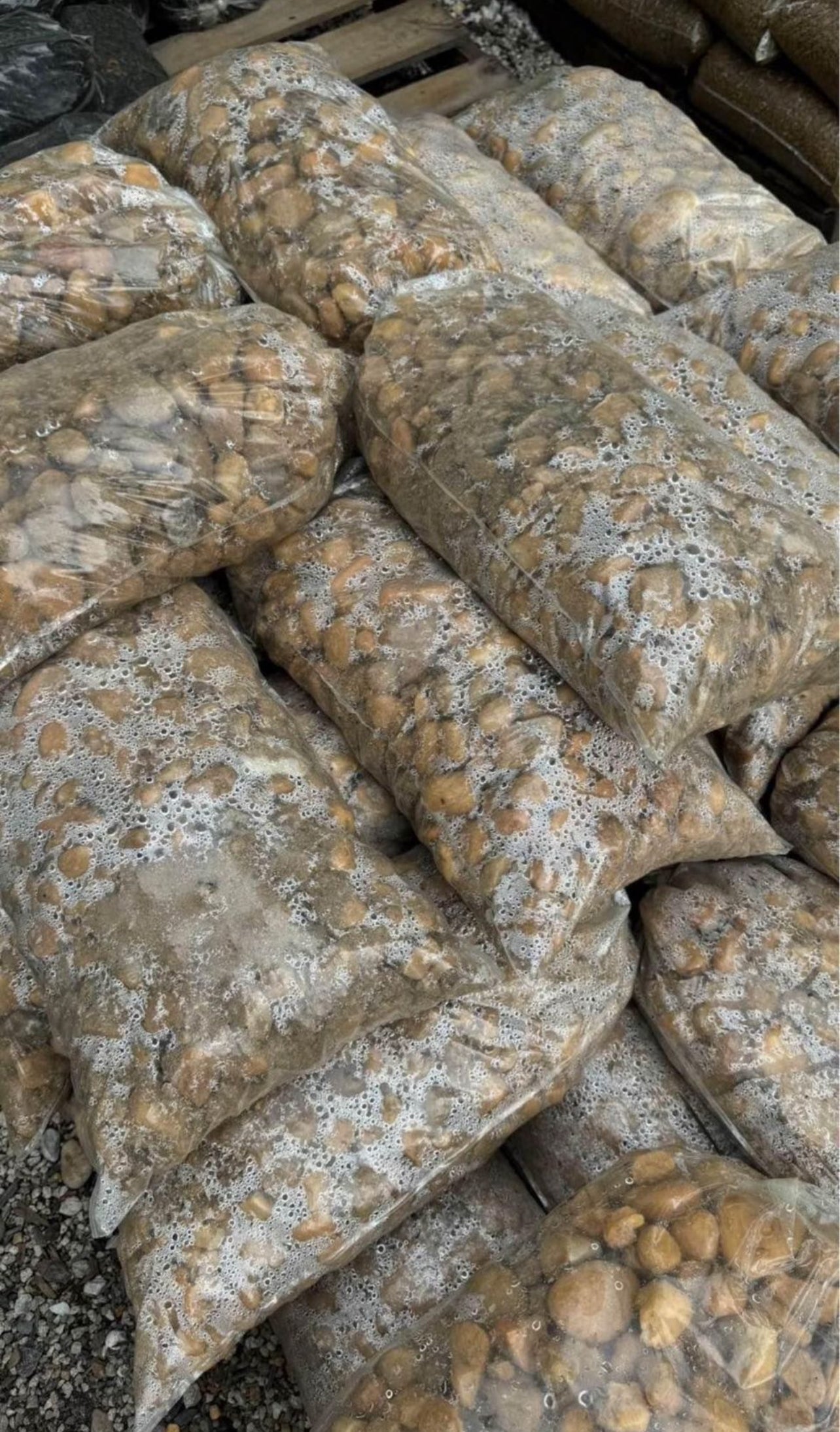 These smooth, rounded stones are ideal for garden beds, walkways, patios, and as decorative accents around ponds or fountains. Perfect for erosion control and drainage areas, Brown River Rock is durable, low-maintenance, and versatile, giving any landscape design a polished, natural look.