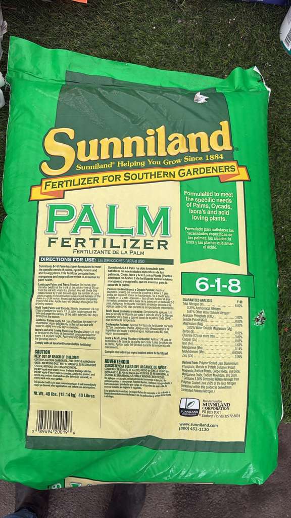 Palm Fertilizer