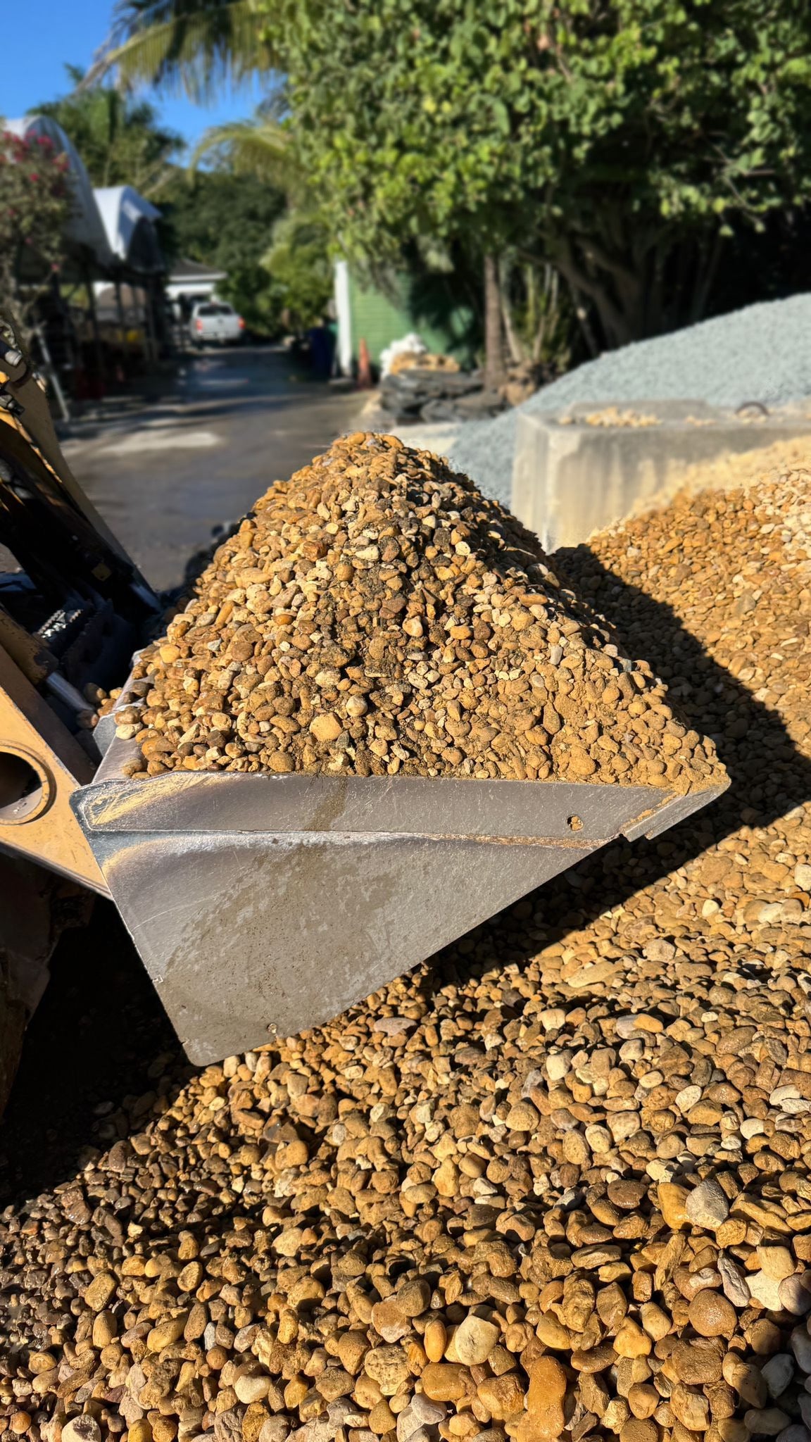 These smooth, rounded stones are ideal for garden beds, walkways, patios, and as decorative accents around ponds or fountains. Perfect for erosion control and drainage areas, Brown River Rock is durable, low-maintenance, and versatile, giving any landscape design a polished, natural look.