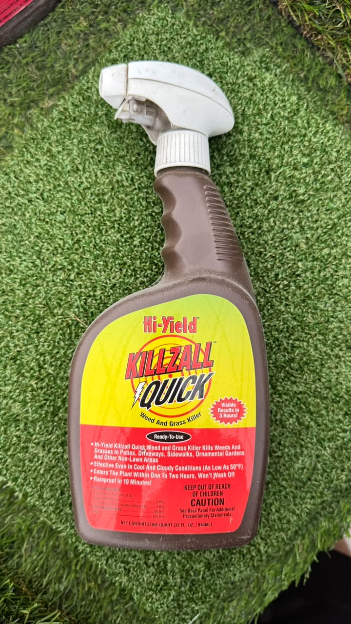 driveway weed control