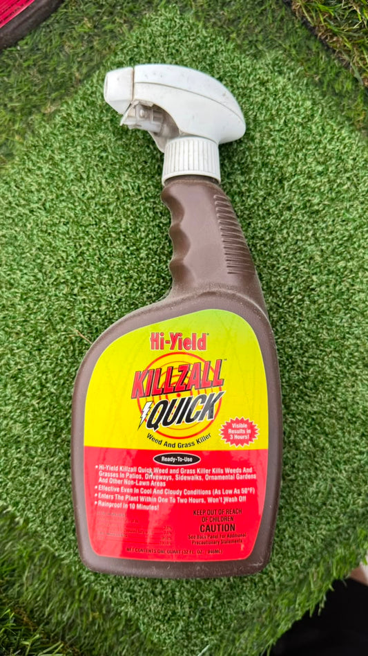 driveway weed control